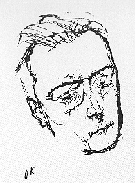 Webern by Kokoshka