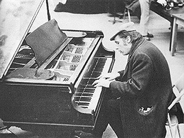 Gould and piano