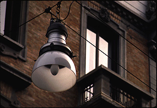 outside Levi's house